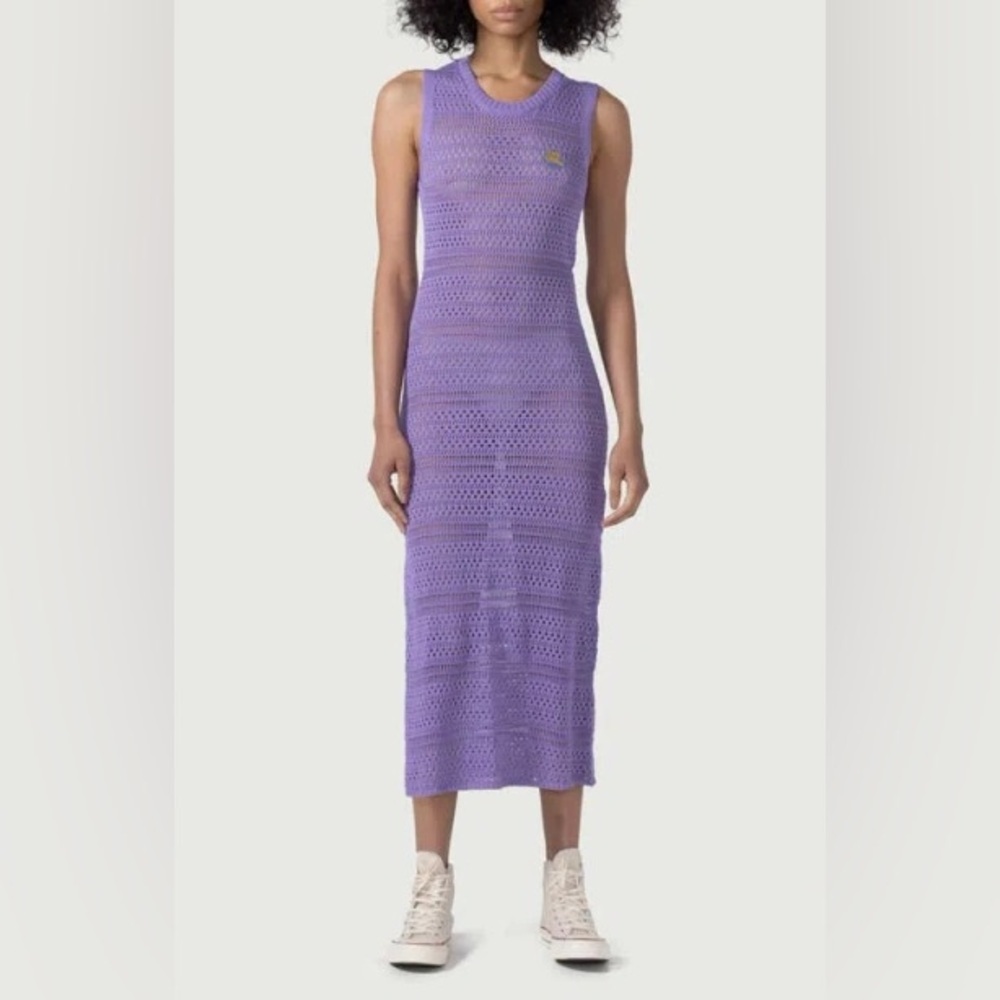 Honor The Gift Open Stitch Midi Dress NWOT